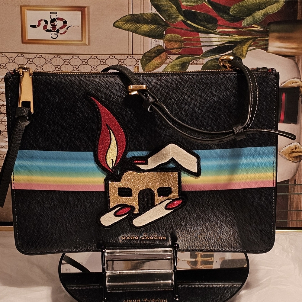 Marc Jacobs Saffiano Leather Crossbody Bag Limited Edition